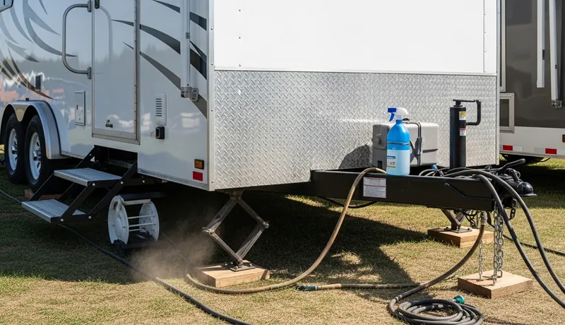 Vip Restroom Trailers services in Aiken.