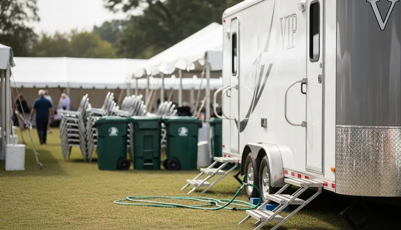 Vip Restroom Trailers services in Brookings.