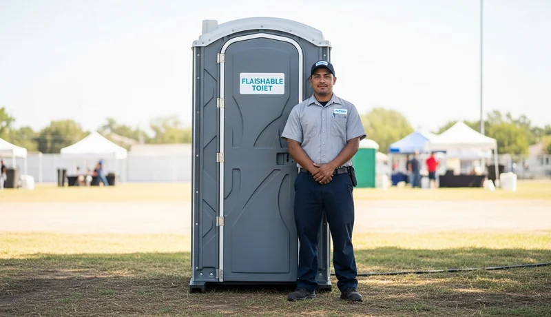 Deluxe Flushable Porta Potties services in Cayce.