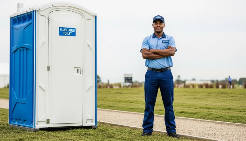 Flushable Portable Toilets services in Charleston.