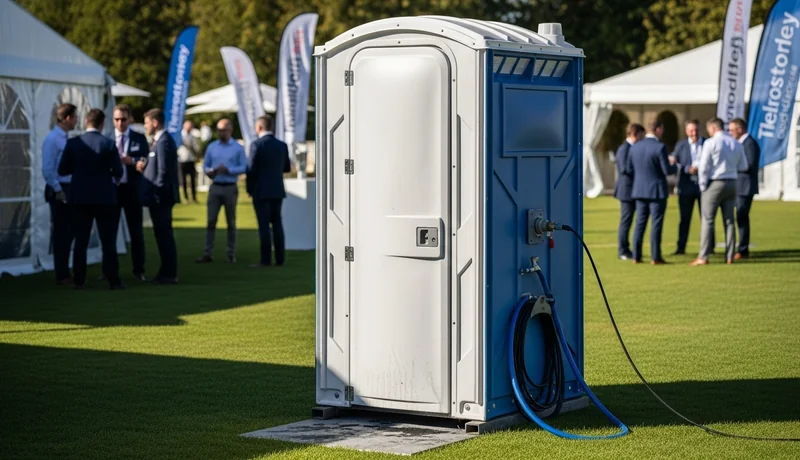 Deluxe Flushable Porta Potties services in Harrisburg.