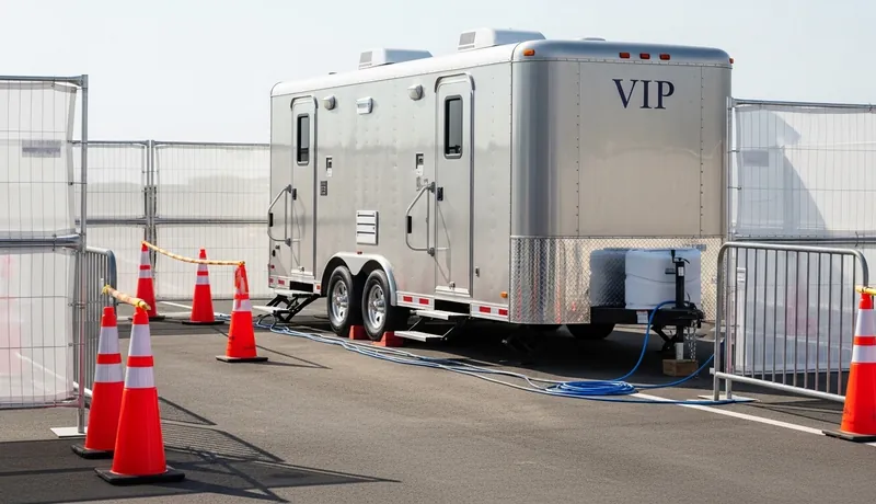 Vip Restroom Trailers services in Hartsville.
