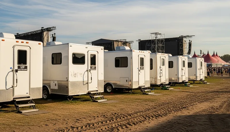 Vip Restroom Trailers services in Laurens.