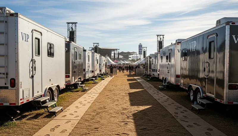 Vip Restroom Trailers services in Rock Hill.