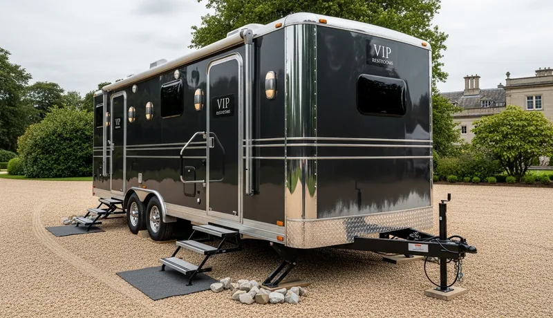 Vip Restroom Trailers services in Round Rock.