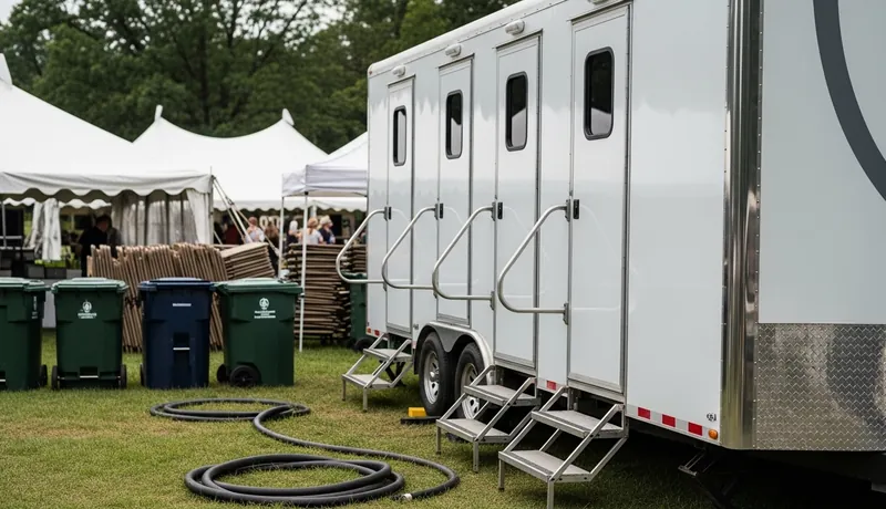 Vip Restroom Trailers services in Simpsonville.