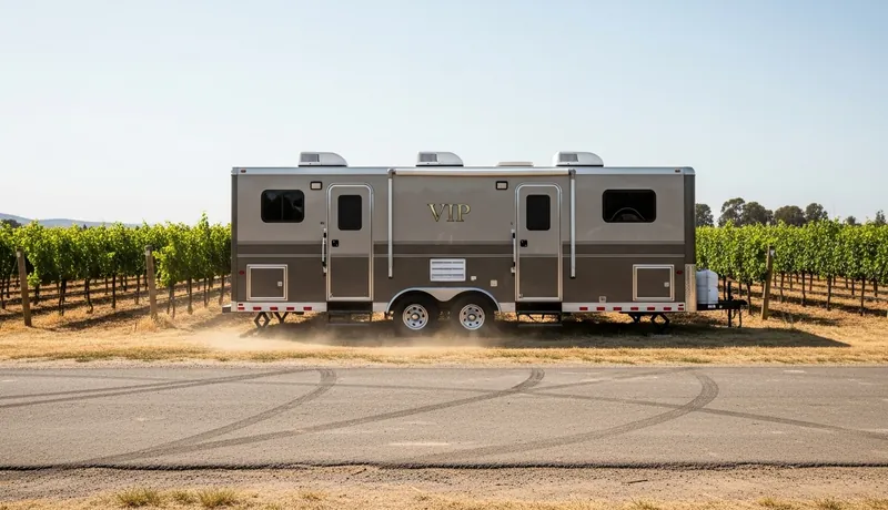 Vip Restroom Trailers services in Vermillion.