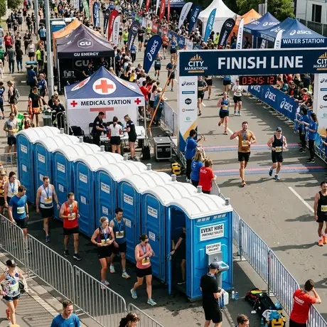 porta potty rental in events